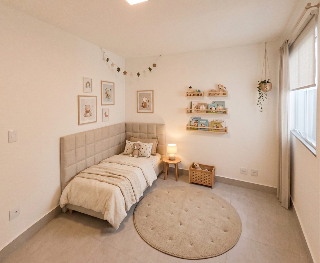 Quarto decorado
